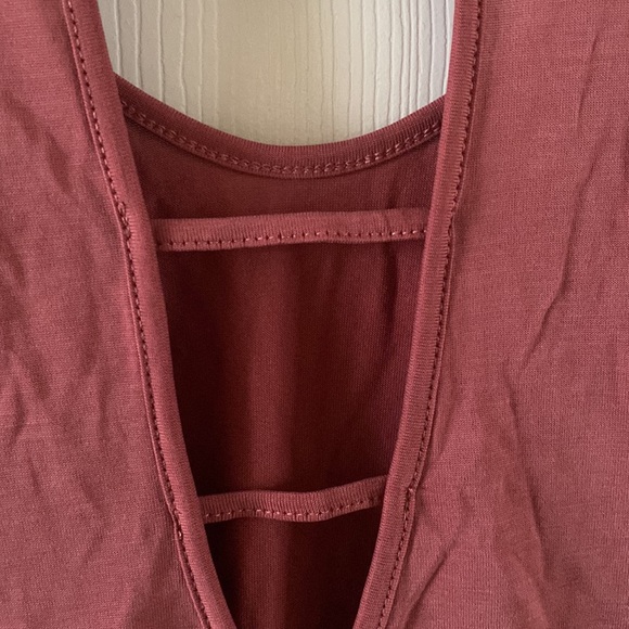 Sienna Sky Soft T-Shirt w/ Cutouts - Picture 5 of 5